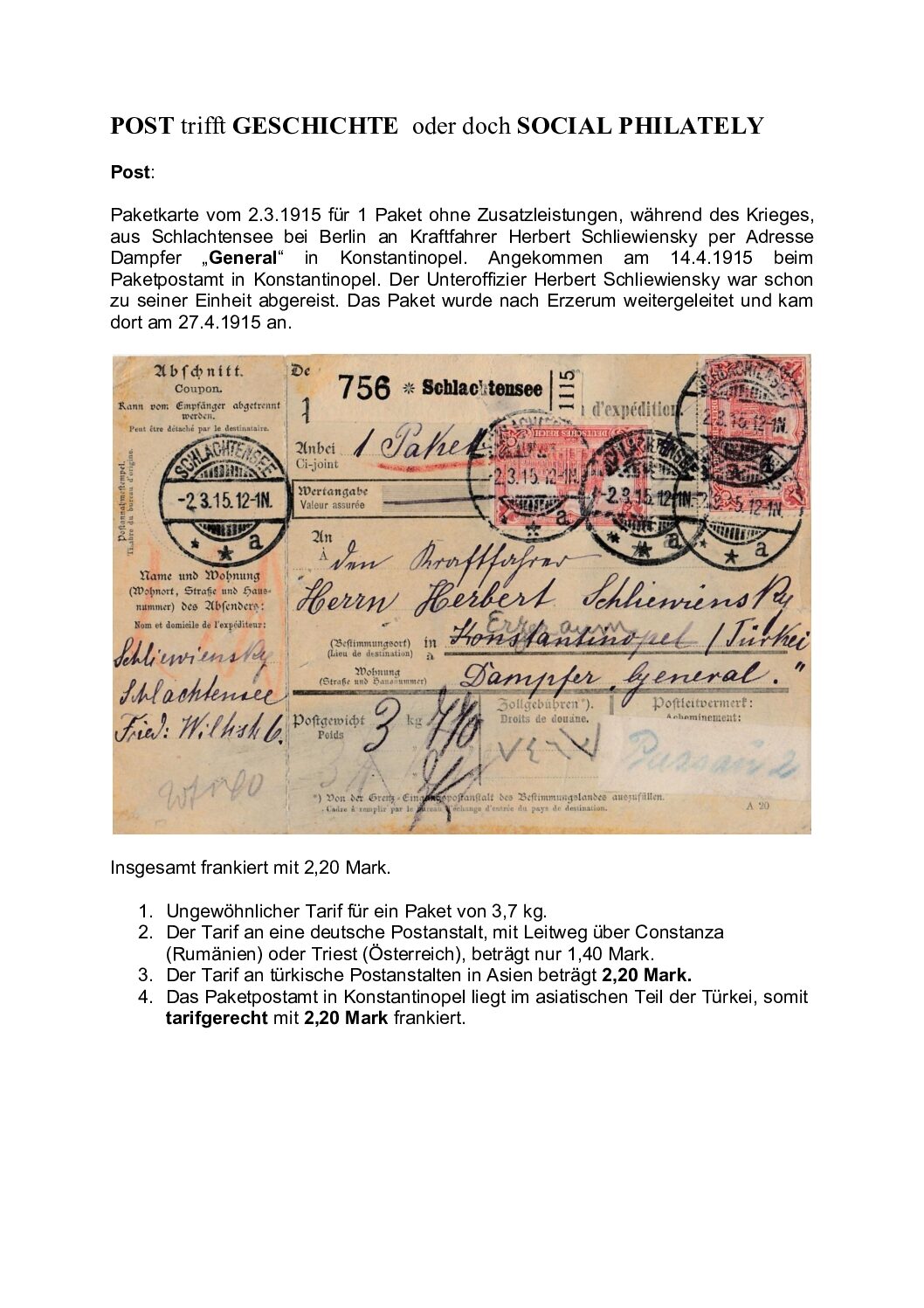 Der Reichspostdampfer General